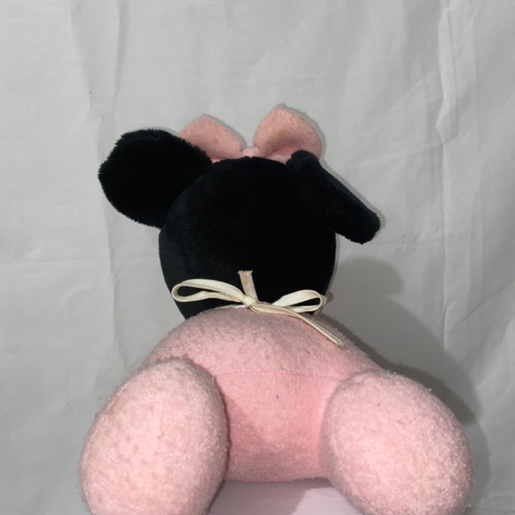 Vintage 1984 Disneyland Walt Disney World Plush Baby Crawling Minnie Mouse - Picture 4 of 5